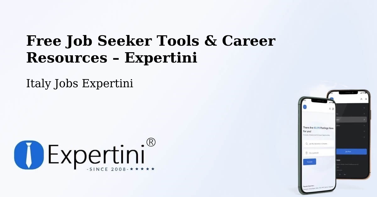 Free Job Seeker Tools & Career Resources – Vanzone - Vanzone, Italy Jobs Expertini
