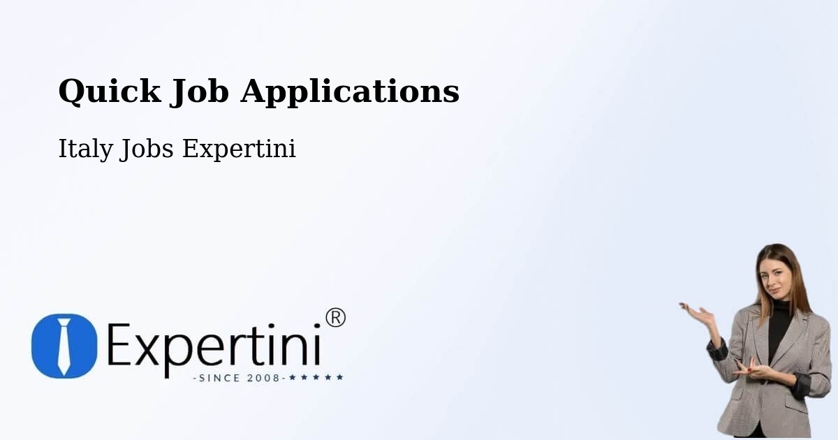 Quick Apply Feature – Vanzone - Italy Jobs Expertini